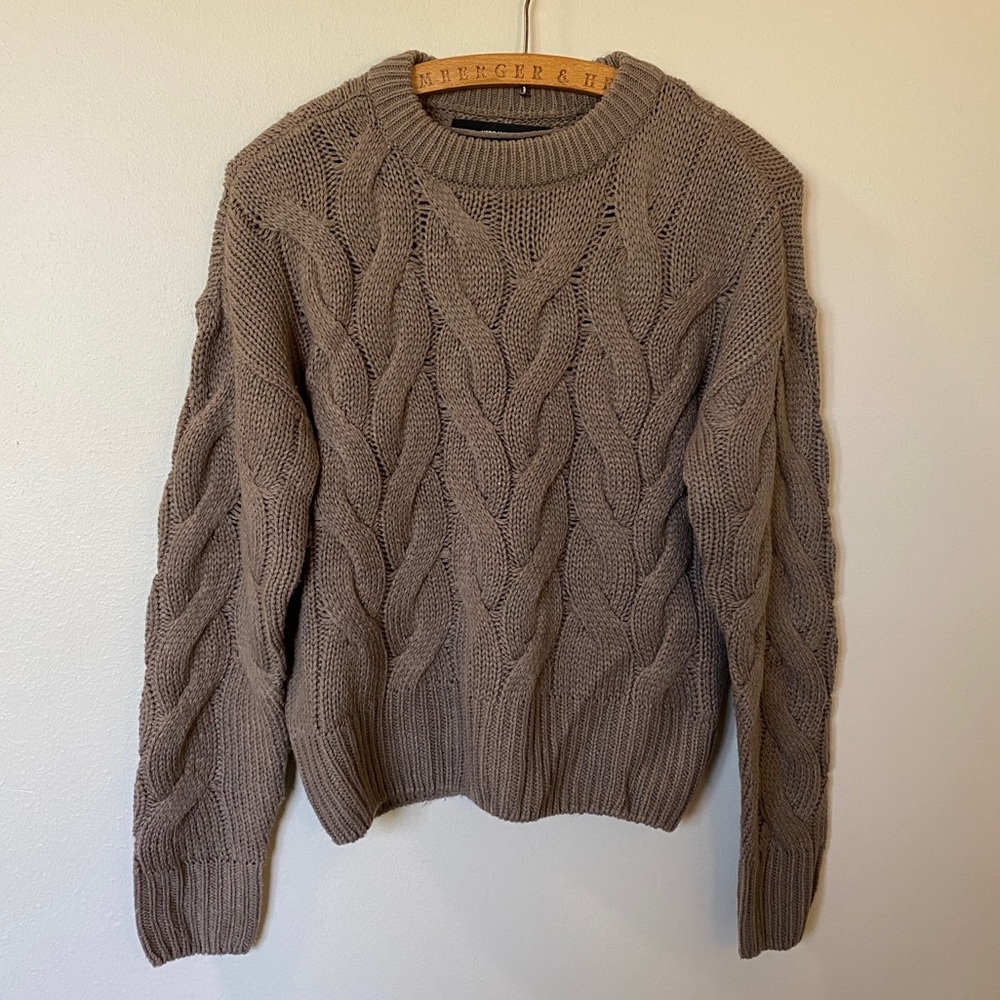 Böhme Vero Moda Cable Knit Sweater - Extra Small